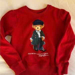 Polo Ralph Lauren Red Sweatshirt